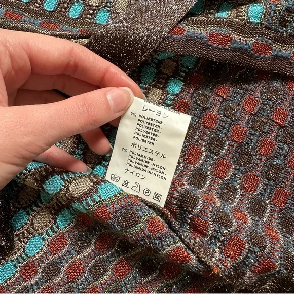 Missoni Multicolor Patterned Cardigan - Picture 6 of 6